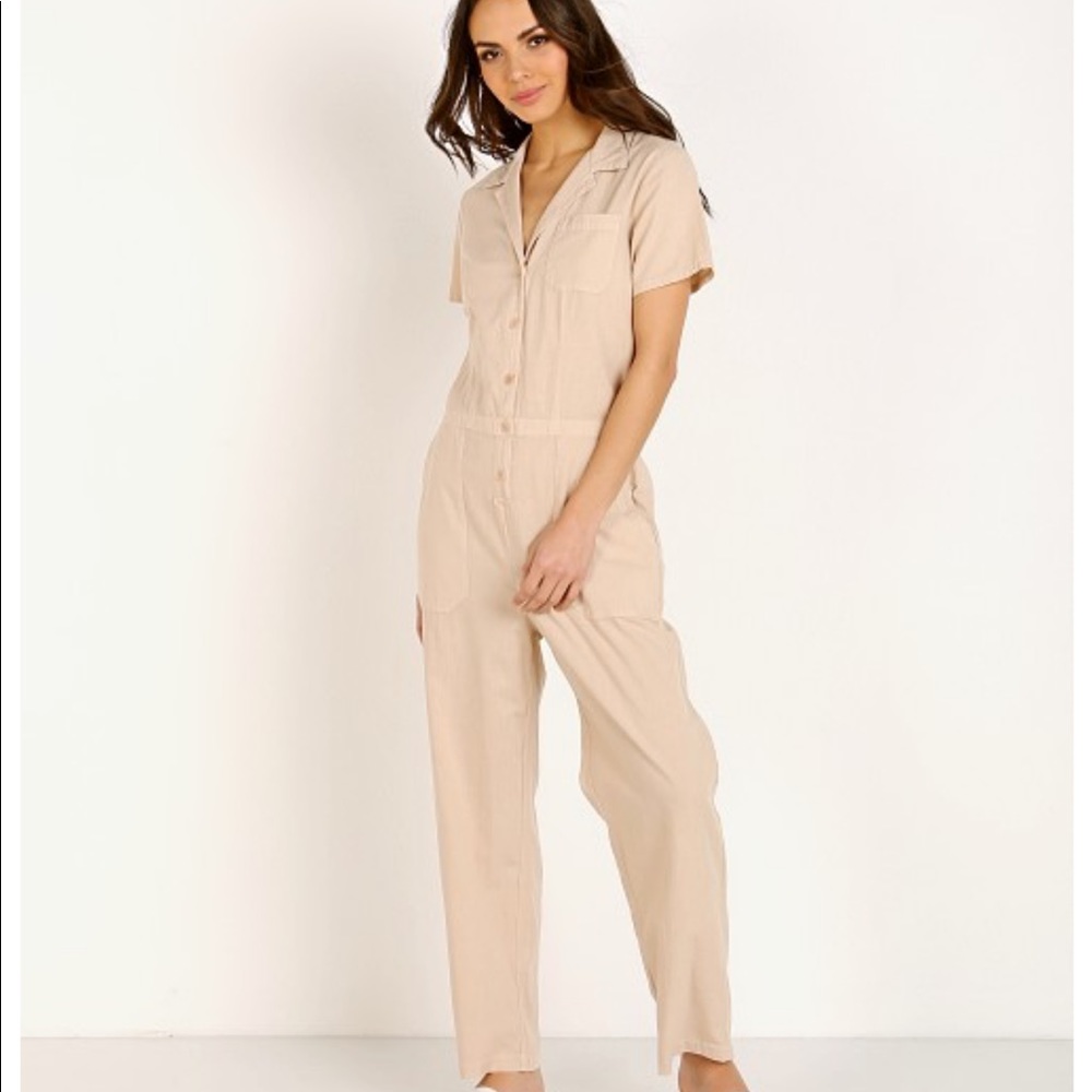 LaCausa Montana Jumpsuit in biscuit